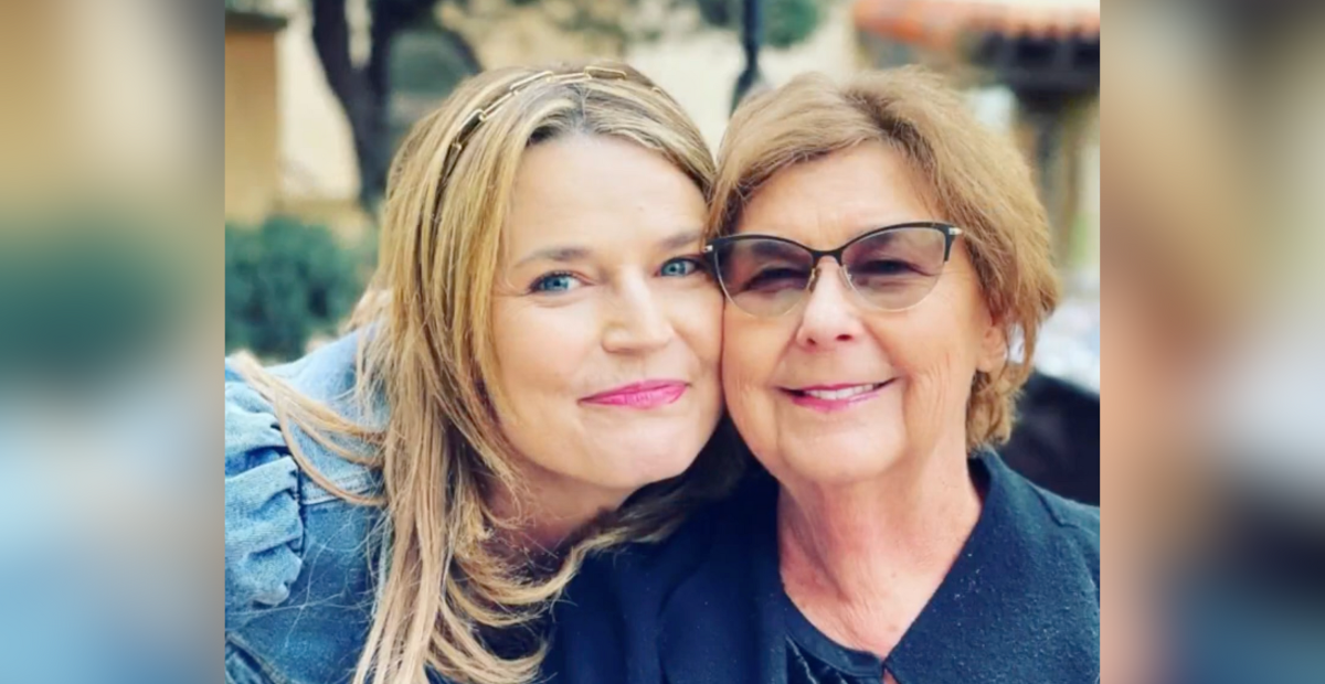 Savannah Guthrie and her mom Nancy