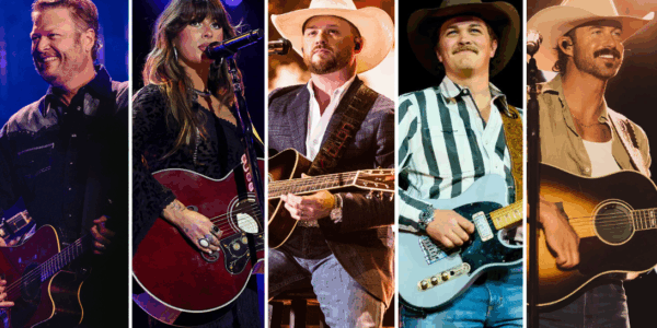 Blake Shelton, Ella Langley, Cody Johnson, Zach Top, and Riley Green