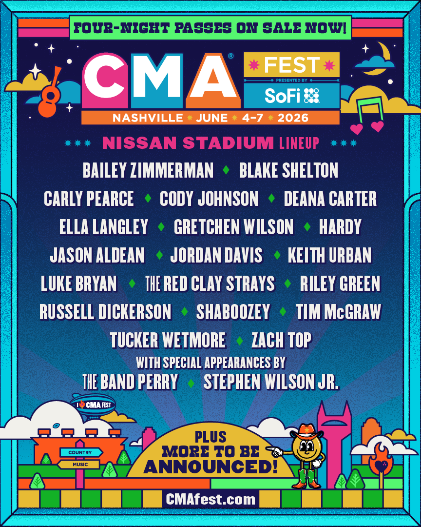 cma fest lineup