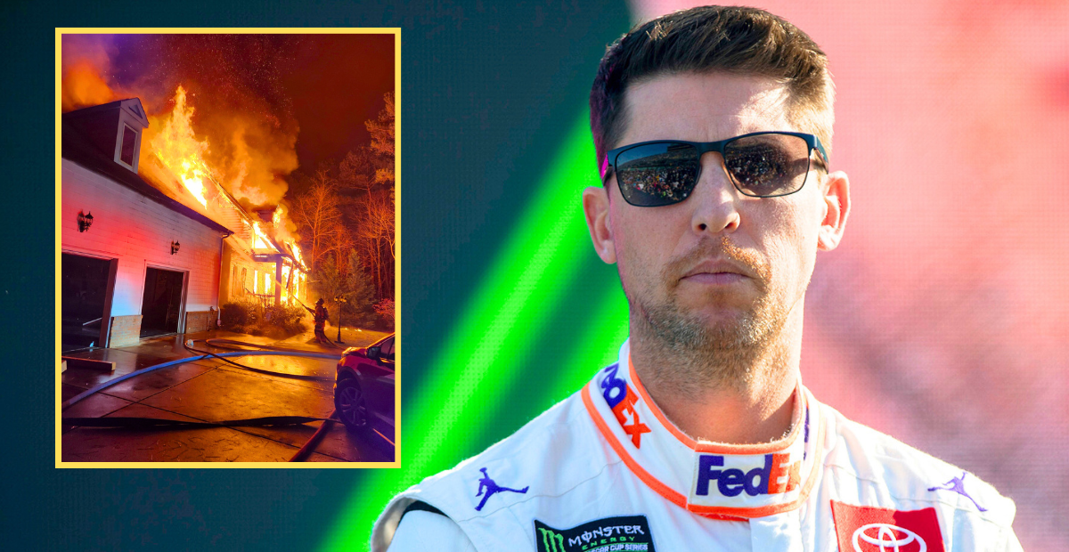 The fire that killed Denny Hamlin's father was ruled accidental