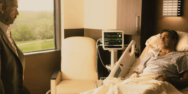 Jon Hamm and Billy Bob Thornton in Season One finale of Landman