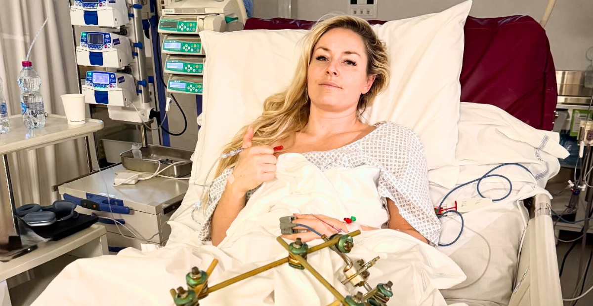 Lindsey Vonn shares update from the hospital after her third surgery