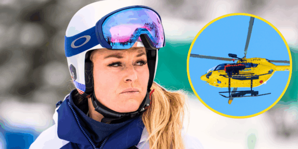 U.S. Olympian Lindsey Vonn was airlifted off the mountain after crashing in the winter Olympics