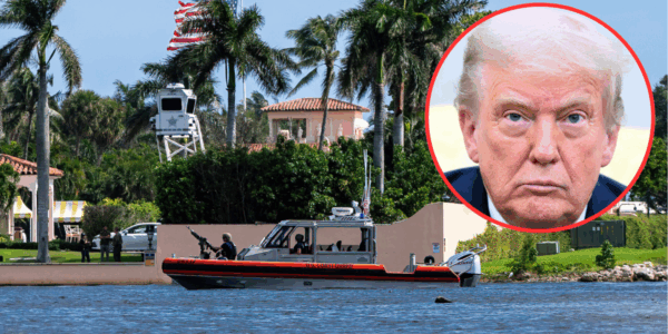A man with a gun was shot at President Trump's mar-a-lago residence