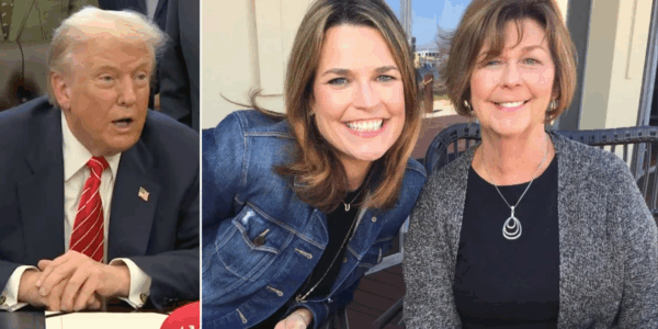 donald trump aside savannah and nancy guthrie