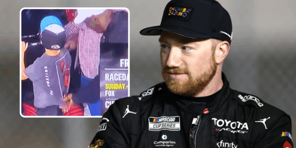 Tyler Reddick speaks out about viral video with his son and Michael Jordan