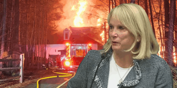 Addressing her local government, NASCAR driver Denny Hamlin's mother requested greater fire response funds following the tragic house fire she experienced.