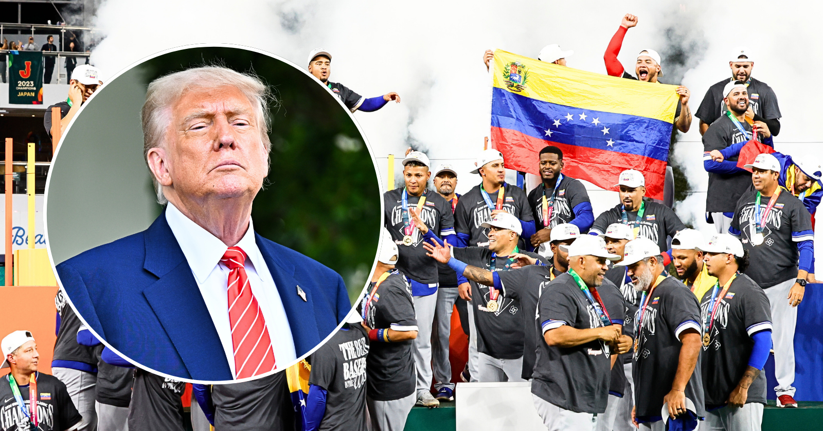 After Venezuela beat Team USA at the World Baseball Classic, President Trump posted the word "statehood" online, suggesting the nation could be the 51st state.