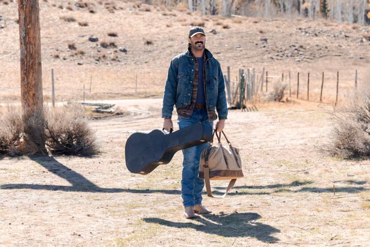 Pictured: Riley Green as Garrett