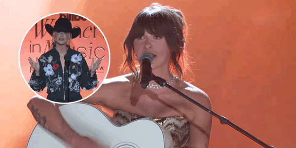 On April 29, Lainey Wilson honored Ella Langley at the Billboard Women in Music Awards, presenting her with the Powerhouse Award before Ella performed a stunning acoustic rendition of "Choosin' Texas."