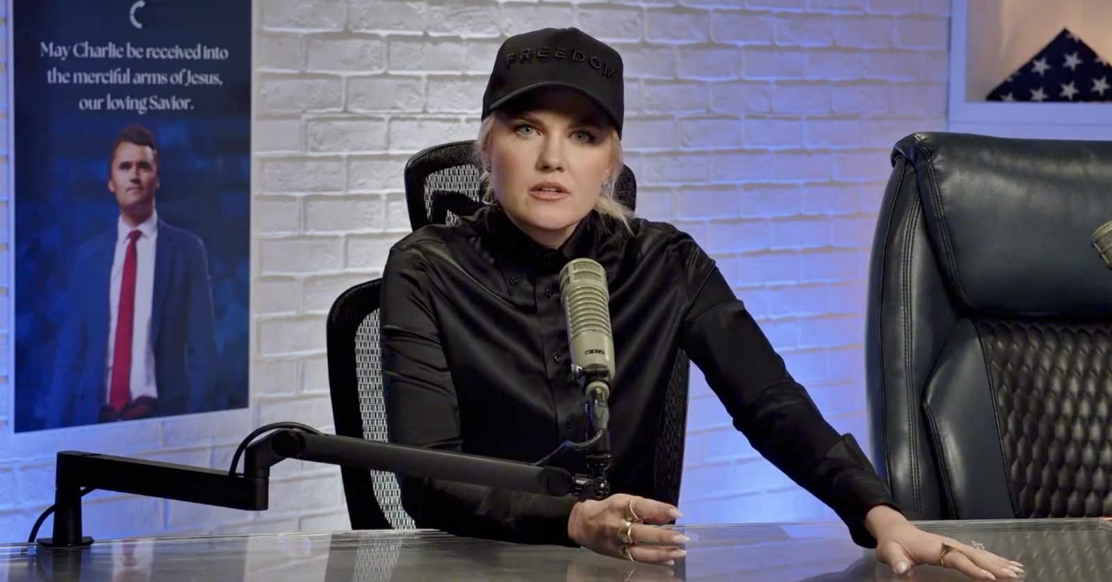 Responding to the assassination attempt against President Trump at the Correspondents' Dinner, Erika Kirk, widow of TPUSA founder Charlie Kirk, released a powerful video statement.