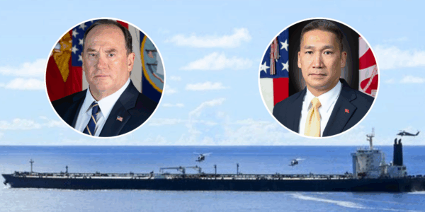 Trump has ordered the Navy to "shoot and kill" any boats laying mines in the Hormuz Strait, a command that comes shortly after the firing of Navy Sec. Phelan.