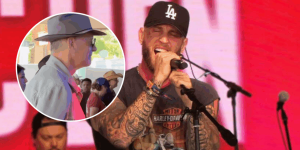 Tom Hanks was spotted at Stagecoach, and a video shows the actor having a great time watching his son's band...