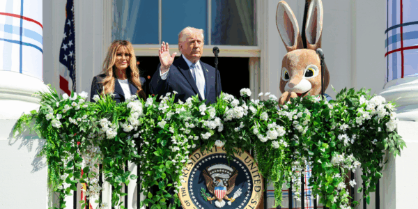 On April 6, President Trump continued tradition by hosting the White House Easter Egg Roll where he praised the bravery of rescued pilots shot down by Iran.