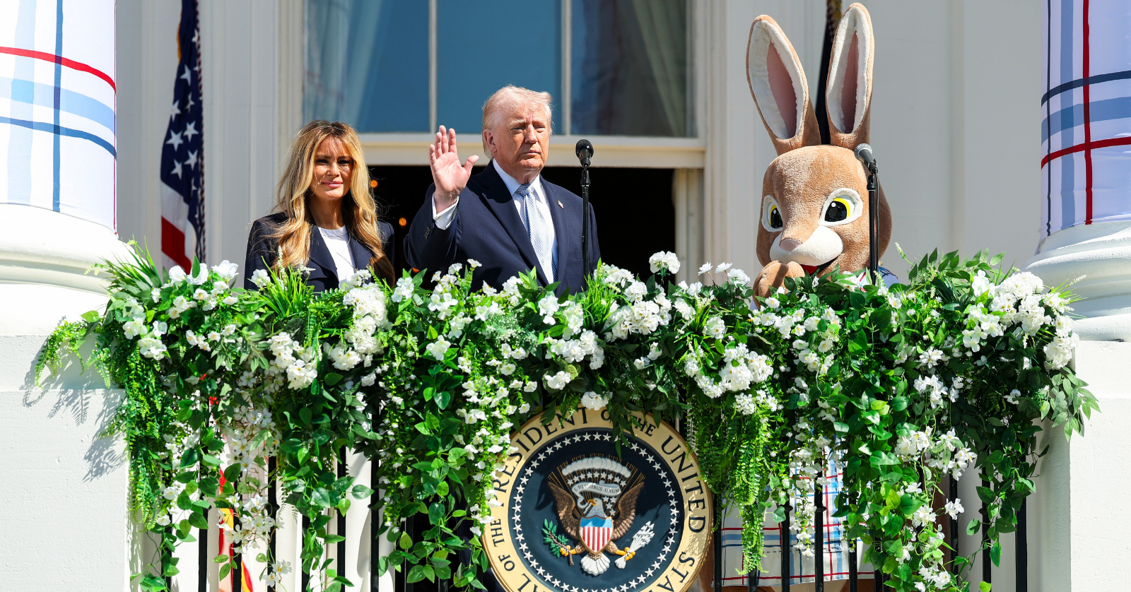 On April 6, President Trump continued tradition by hosting the White House Easter Egg Roll where he praised the bravery of rescued pilots shot down by Iran.