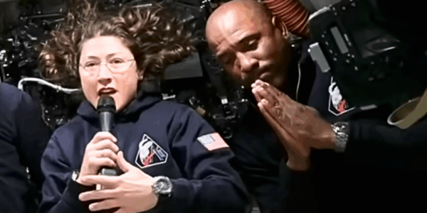 Ahead of the Artemis II mission's historic flyby of the Moon on April 6, Capt. Victor Glover and other crew members spoke on Easter and humanity among creation.