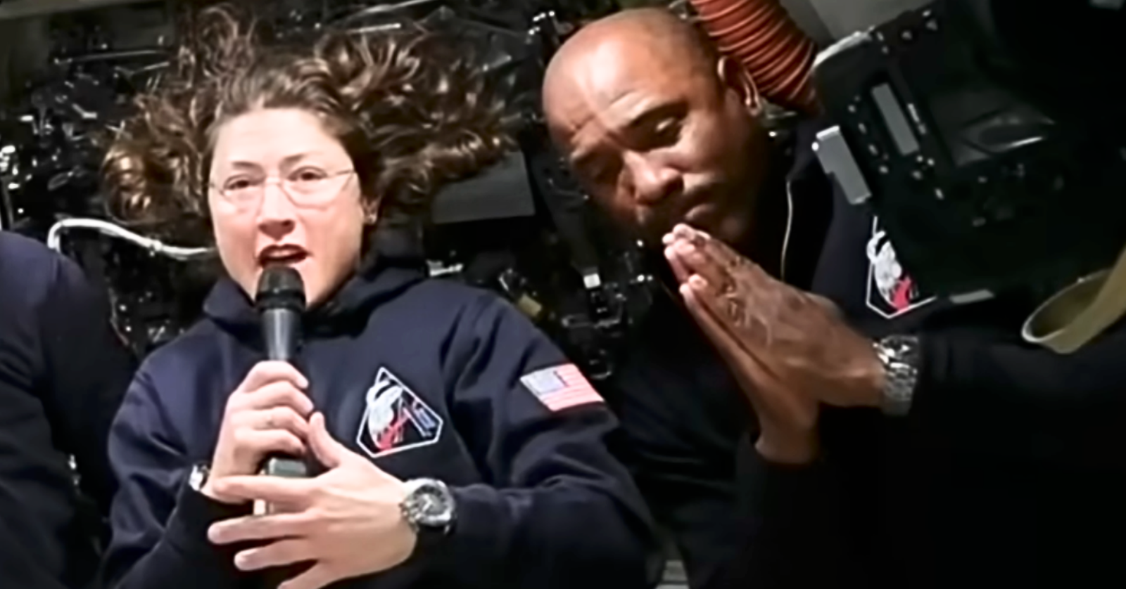 Ahead of the Artemis II mission's historic flyby of the Moon on April 6, Capt. Victor Glover and other crew members spoke on Easter and humanity among creation.