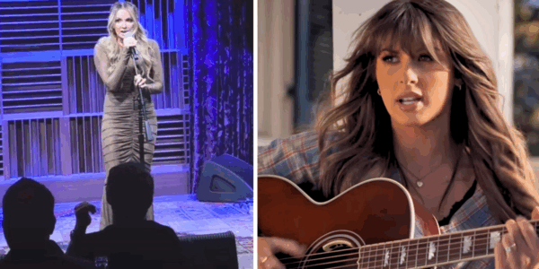 Carly Pearce sings "Weren't for the Wind" in tribute to Ella Langley