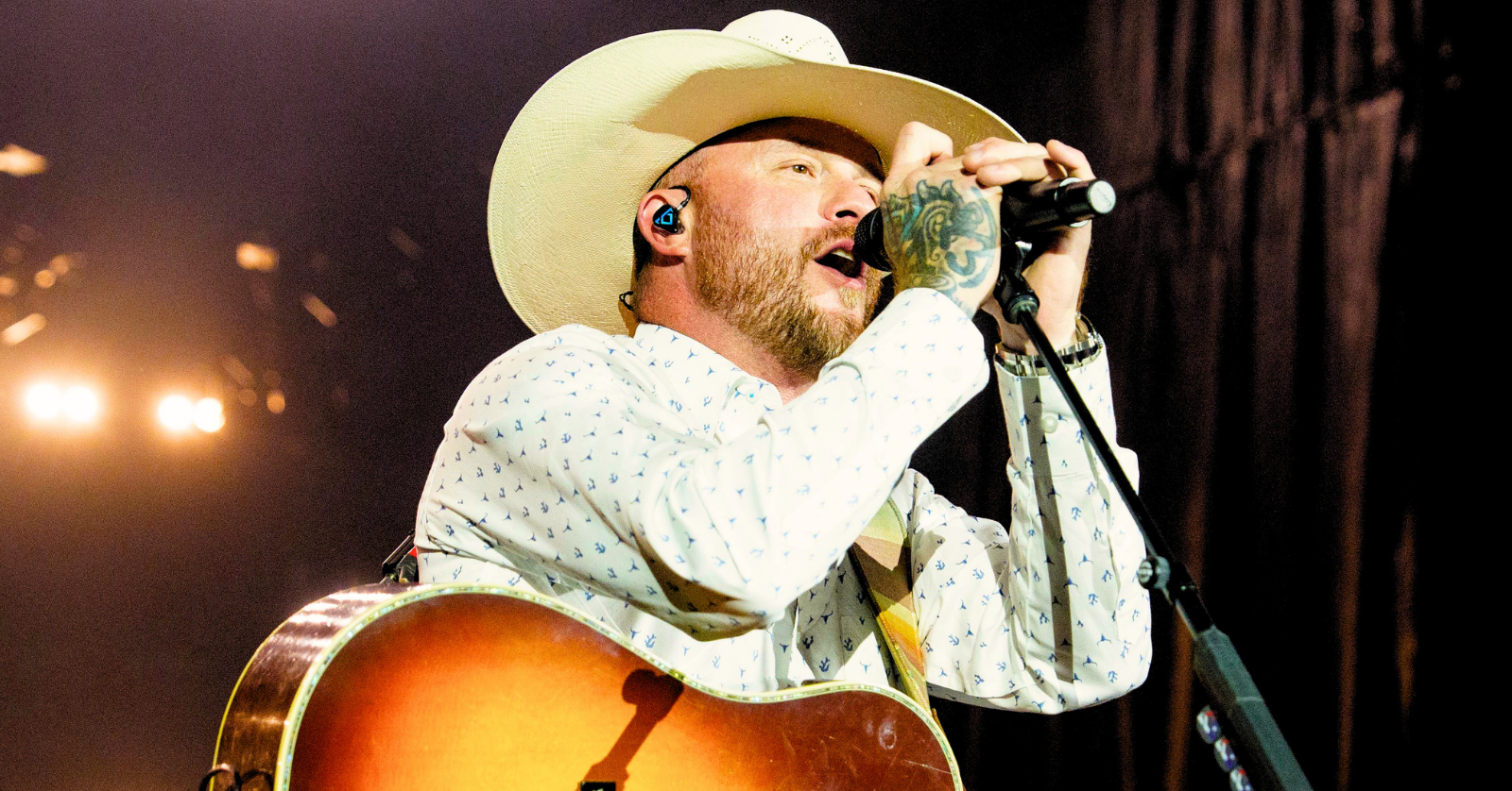 Cody Johnson, pictured here performing at Hondo Rodeo Fest in 2026, releases new song, "I Want You"
