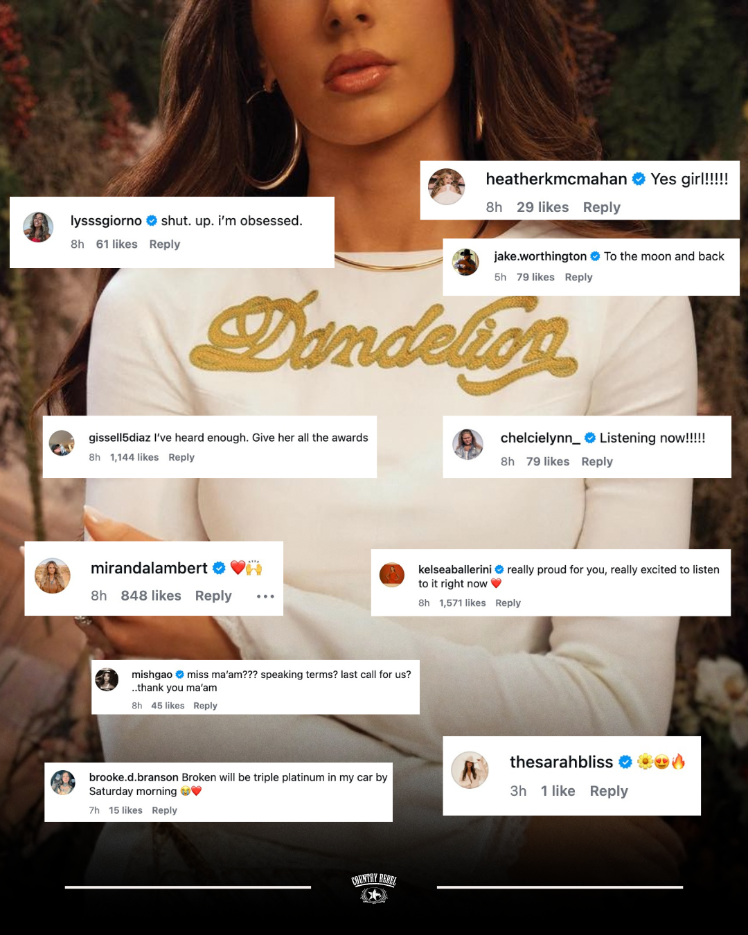 Fans react to Ella Langley's "Dandelion" album