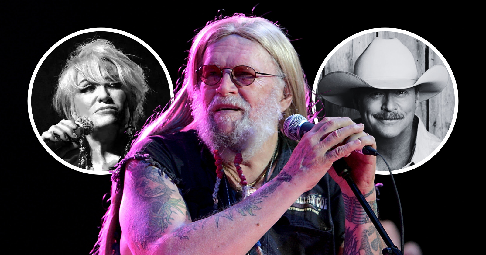 Tanya Tucker, Alan Jackson, and David Allan Coe