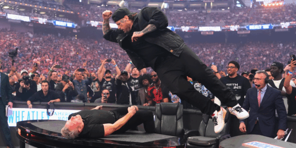 jelly roll and pat mcafee at wrestlemania