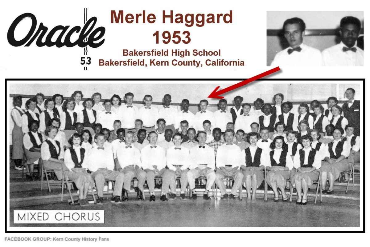Merle Haggard in High School 