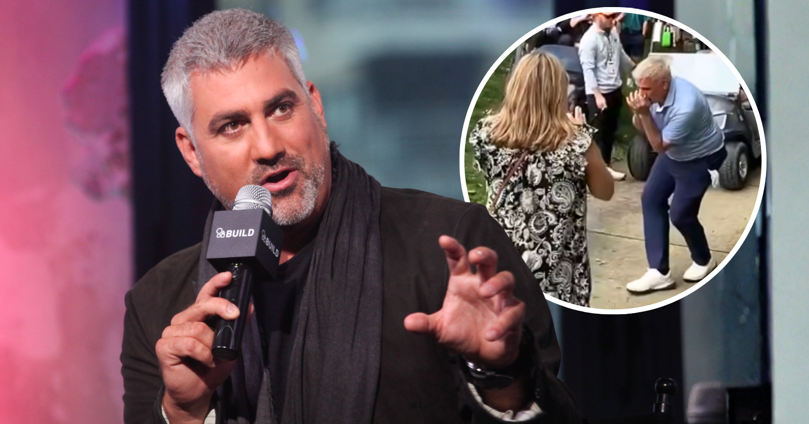 Taylor hicks serenades a fan