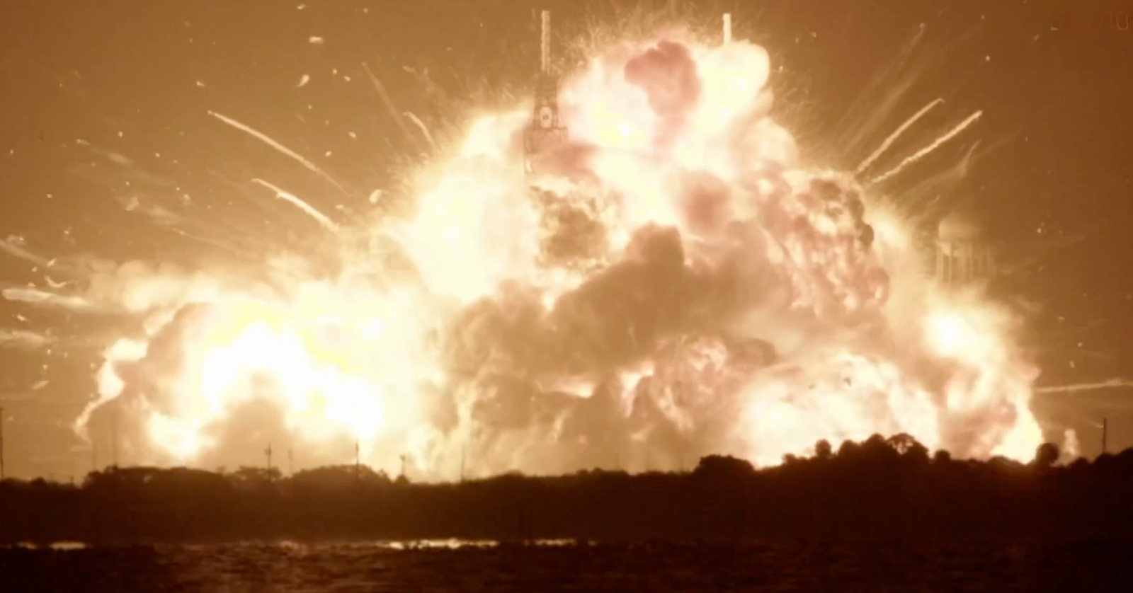 Startling Video Captures Explosive End To Blue Origin Rocket Test