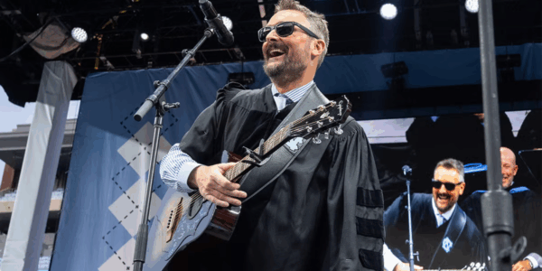 UNC Chapel Hill's class of 2026 graduates were inspired by a powerful, and creative, commencement address delivered by country artist Eric Church.