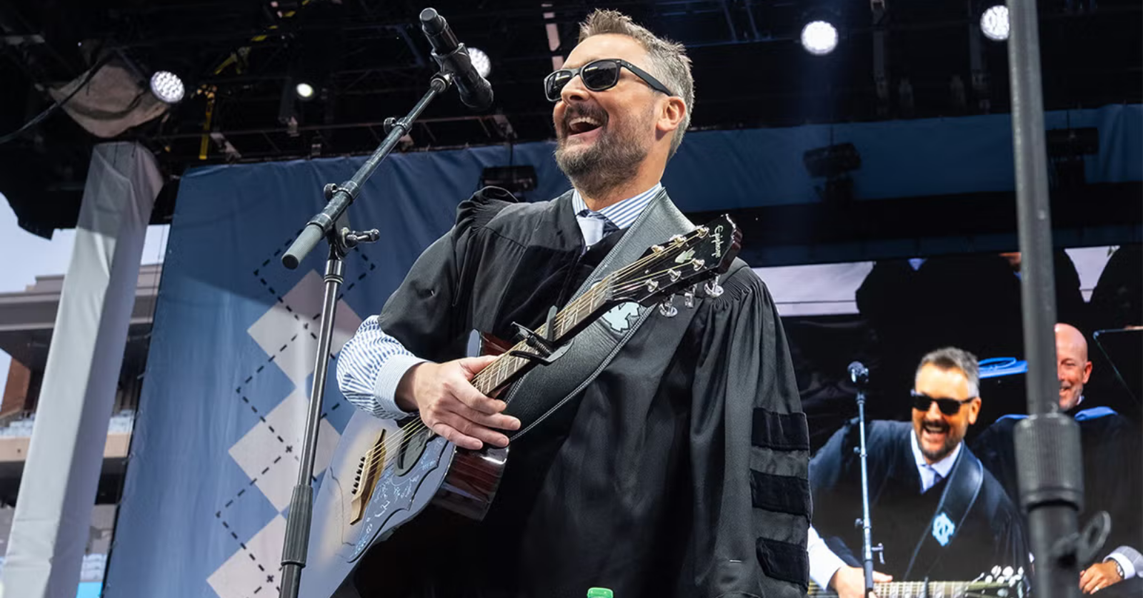 UNC Chapel Hill's class of 2026 graduates were inspired by a powerful, and creative, commencement address delivered by country artist Eric Church.