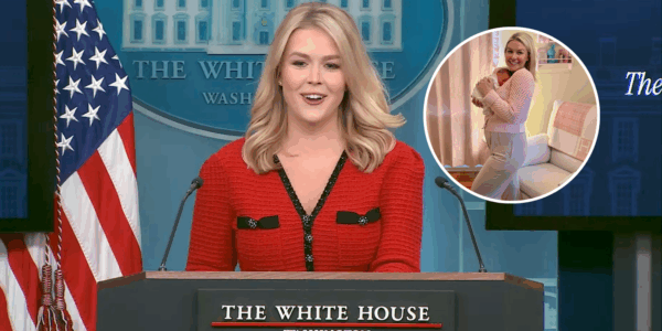 On May 7, White House Press Sec. Karoline Leavitt shared the first photo of her newborn daughter...