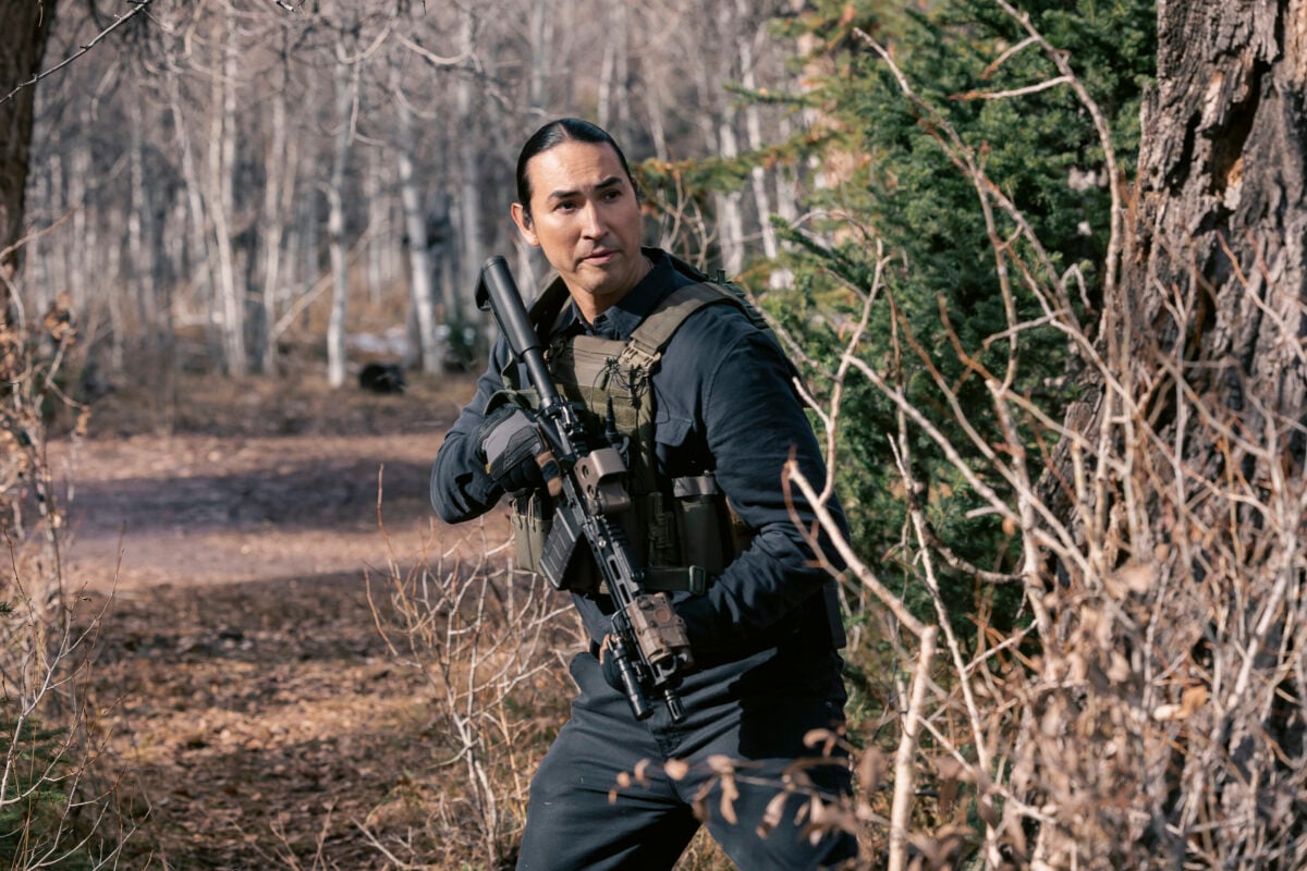 "The Devil at Home" -- CBS Original Series MARSHALS, scheduled to air on Sunday, May 17 (8:00-9:00 PM, ET/PT).  Pictured: Tatanka Means as Miles. 