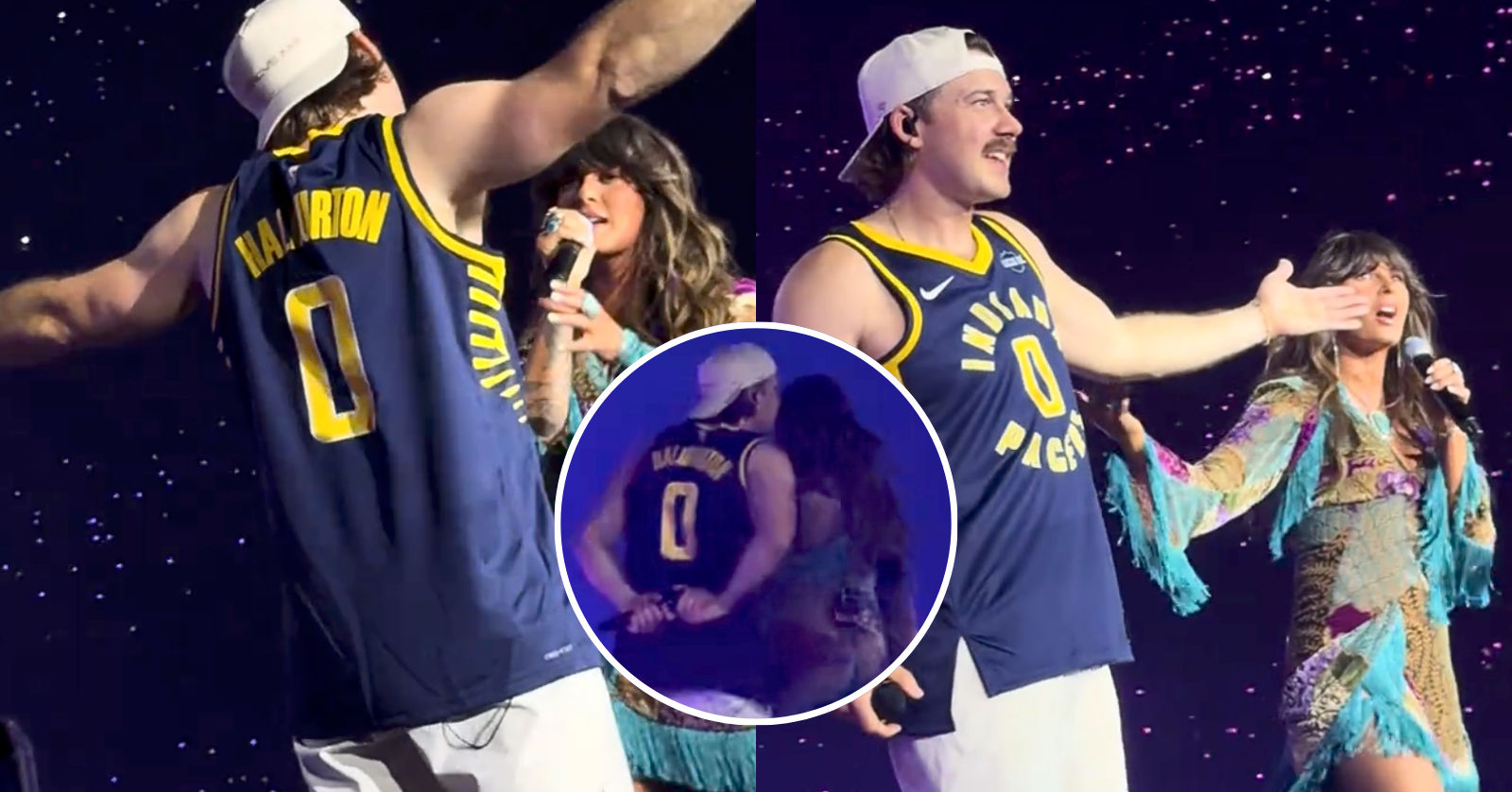Did Morgan Wallen kiss Ella Langley? That's the big question after their show in Indiana, with video of the purported moment being analyzed by fans...