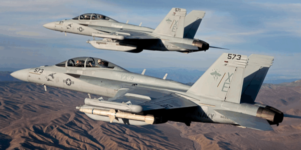 During an airshow in Idaho, a spectator captured harrowing video of two Navy fighter jets as they collided, with the four aviators seen ejecting to safety.