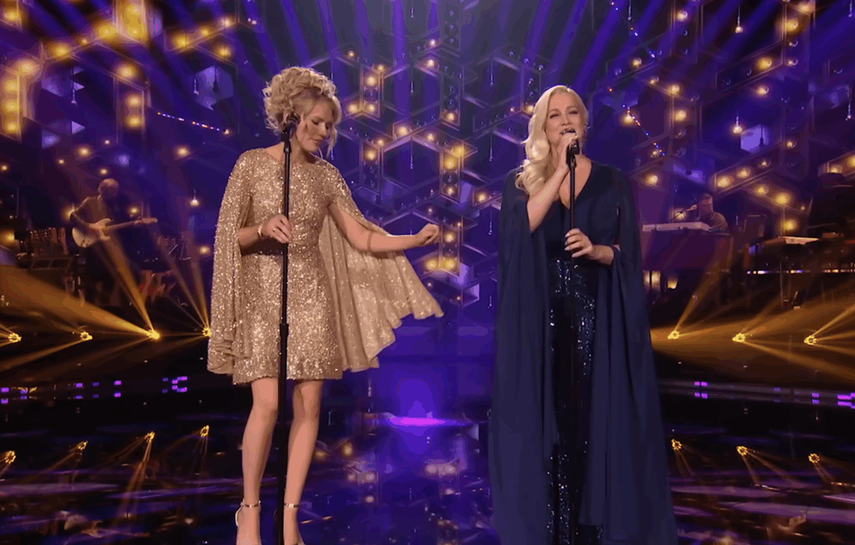 Kellie Pickler and Hannah Harper