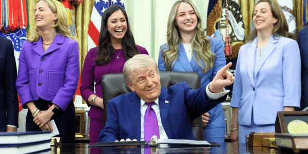 President Trump announced a new rule to include fertility benefits in employer-based health care coverage. He also announced the start of a new government website to support mothers, as well as a push to make childcare more affordable.