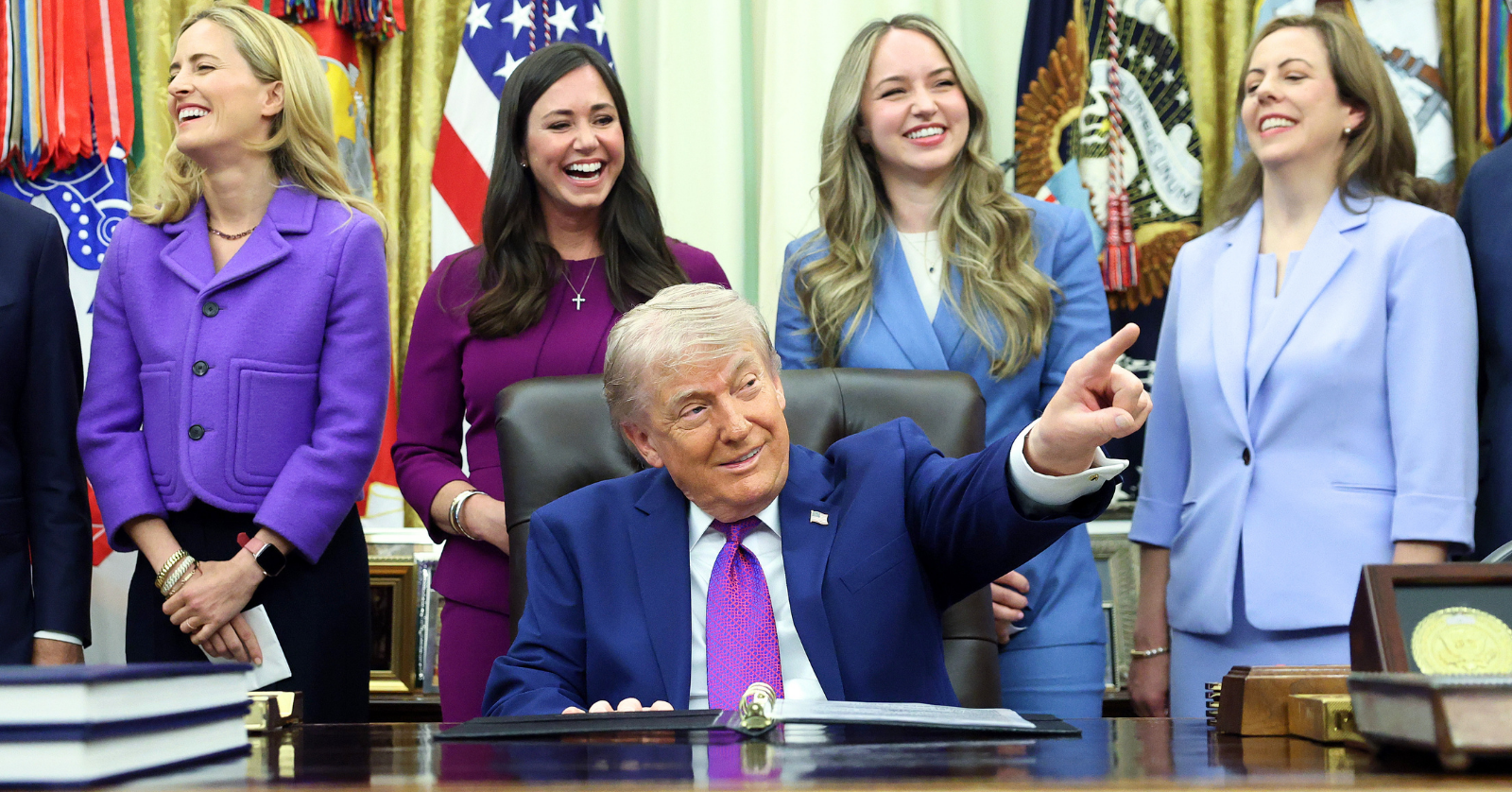 President Trump announced a new rule to include fertility benefits in employer-based health care coverage. He also announced the start of a new government website to support mothers, as well as a push to make childcare more affordable.