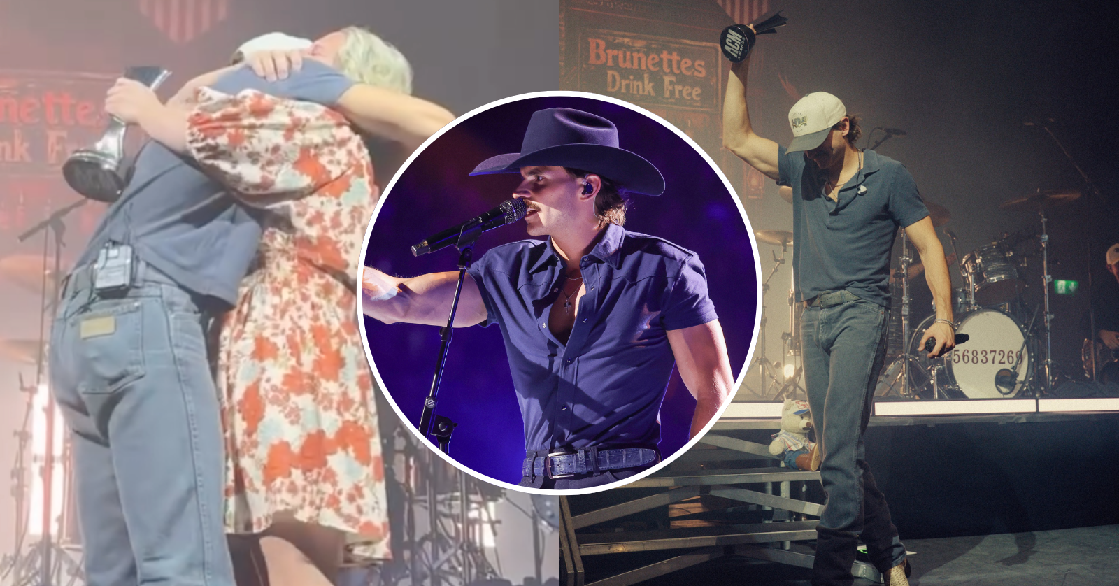 Country artist Tucker Wetmore performed at the 61st ACM Awards on May 17.