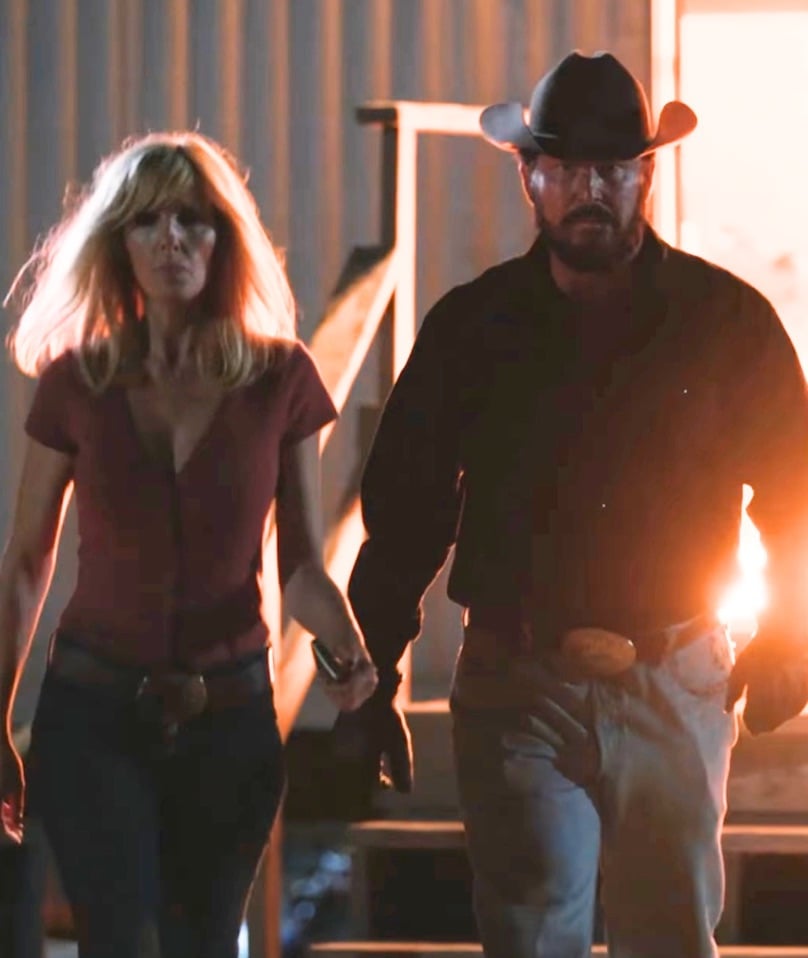 A local cattle rancher quickly understands the wrath of Beth and Rip in 'Dutton Ranch' 