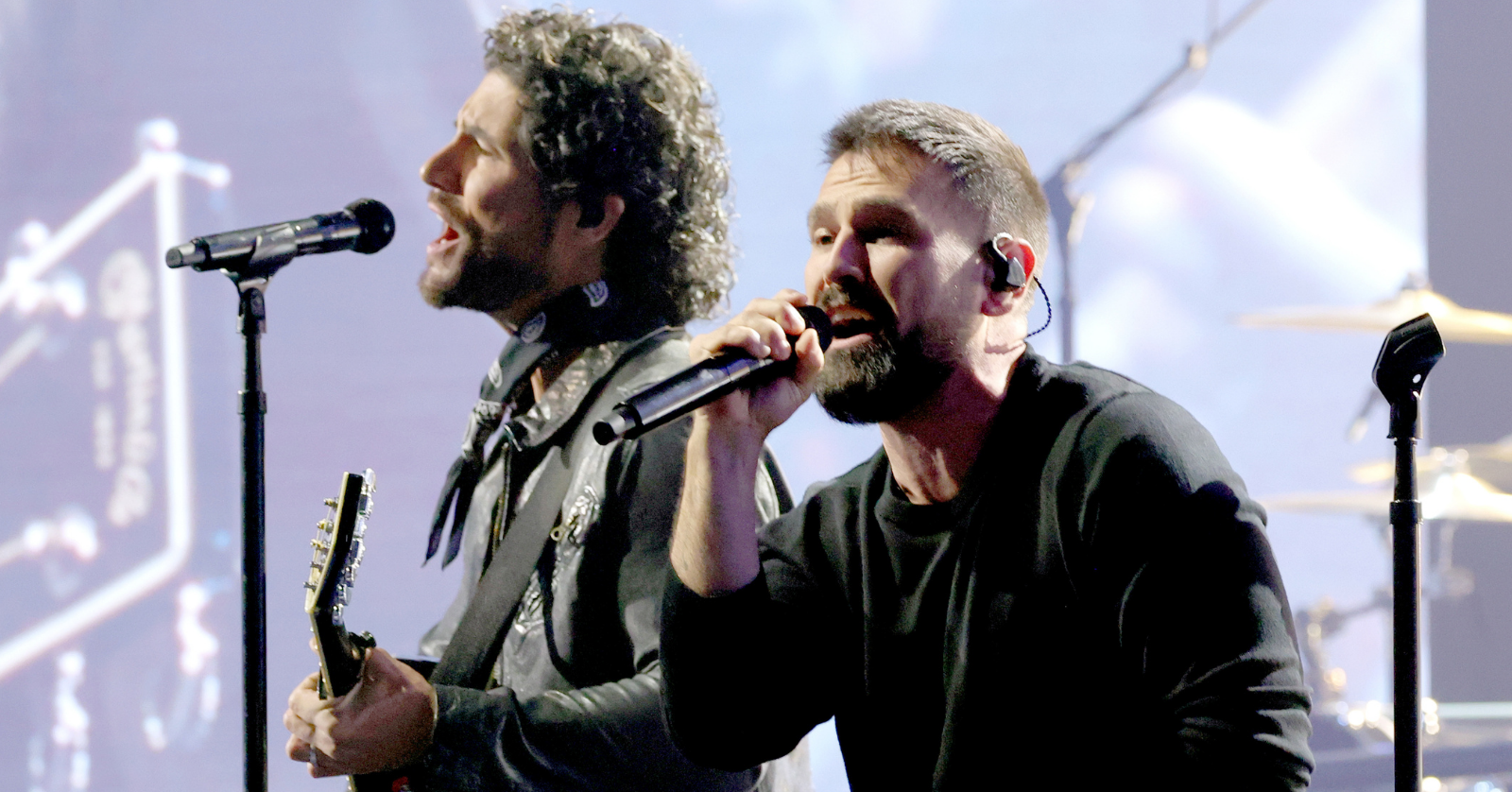 Dan + Shay sing "Say So" in tribute to the late Ben Vaughn in a performance at the 2026 ACM Awards on May 17th, 2026, in Las Vegas