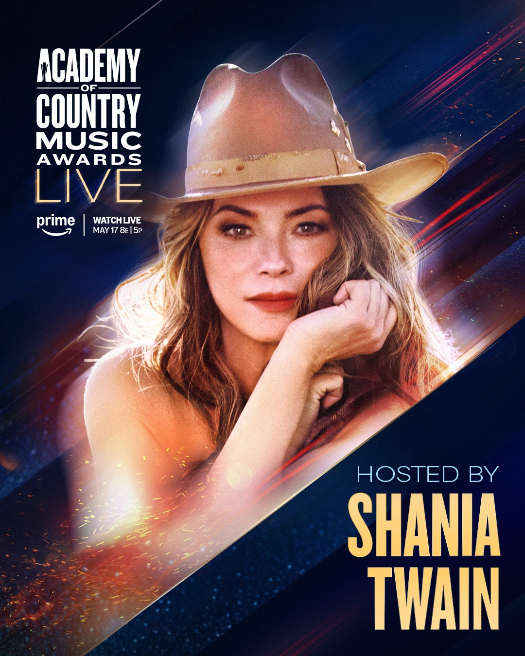 The 61st Annual ACM Awards were hosted by Shania Twain