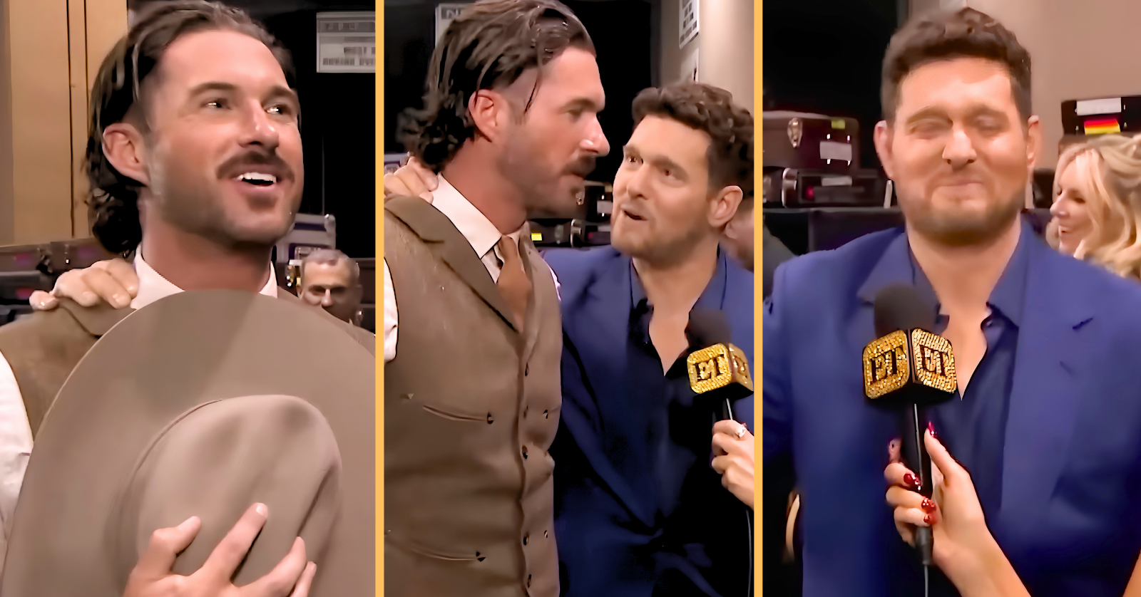 Riley Green had a priceless response when Michael Bublé called him Canadian at the 2026 ACM Awards