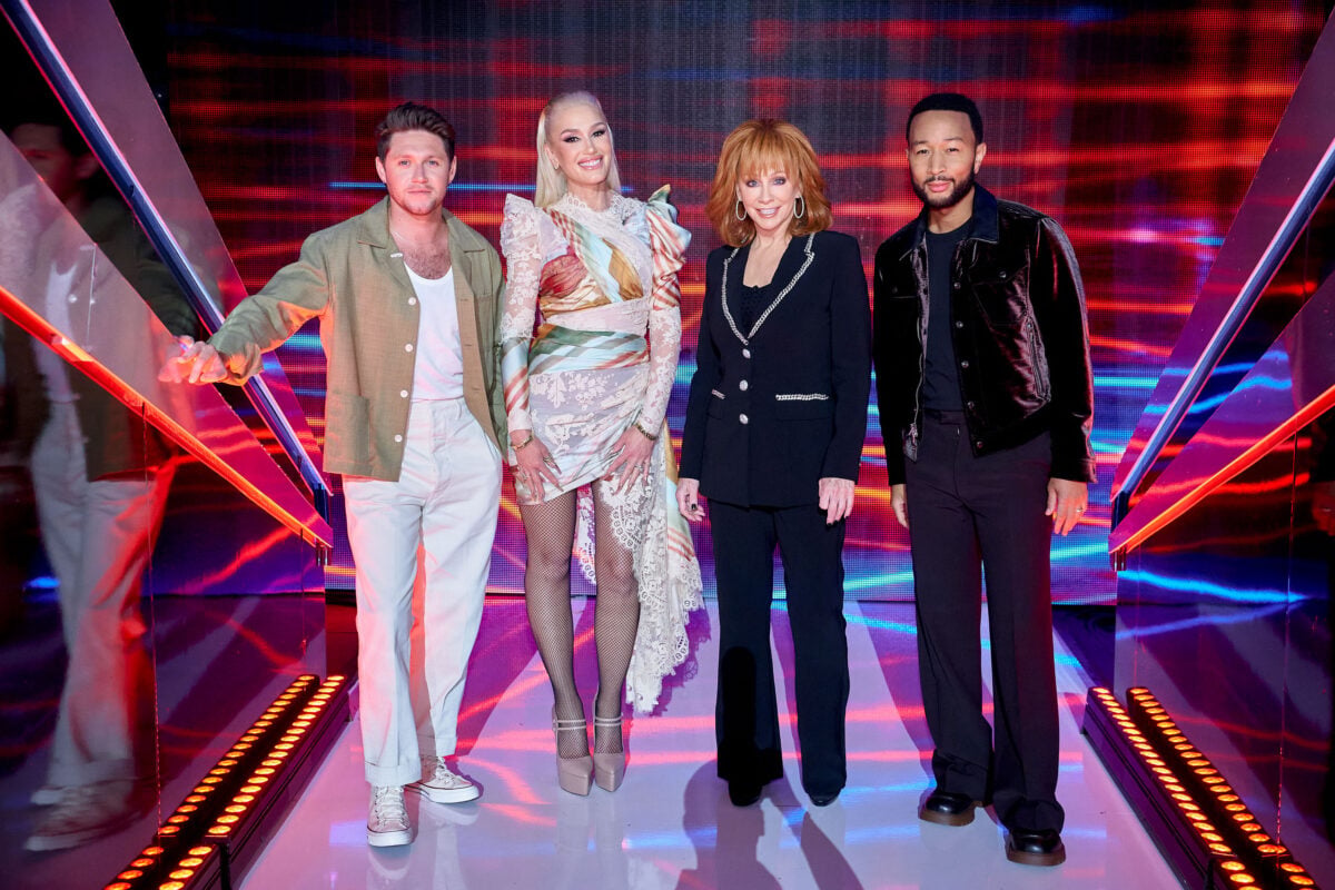 Voice Season 24 coaches Niall Horan, Gwen Stefani, Reba McEntire, John Legend