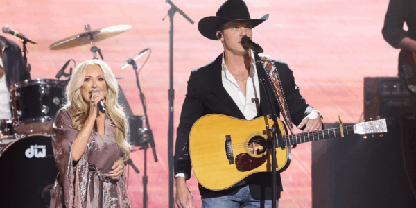 Parker McCollum and Lee Ann Womack perform at the ACM Awards