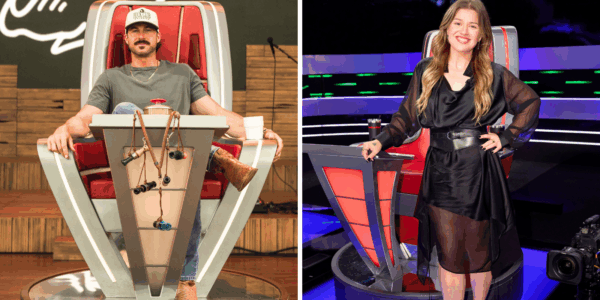 Riley Green receives unexpected message from fellow Voice coach Kelly Clarkson