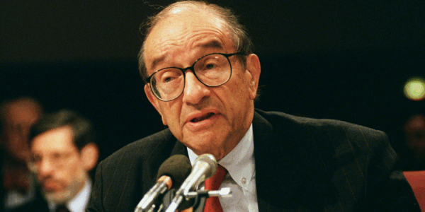 Alan Greenspan, the former chairman of the Federal Reserve and husband to NBC News' correspondent Andrea Mitchell, has died at the age of 100.