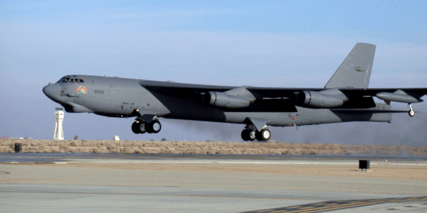 On June 15, a B-52 bomber reportedly crashed on the airfield at Edwards Air Force Base.
