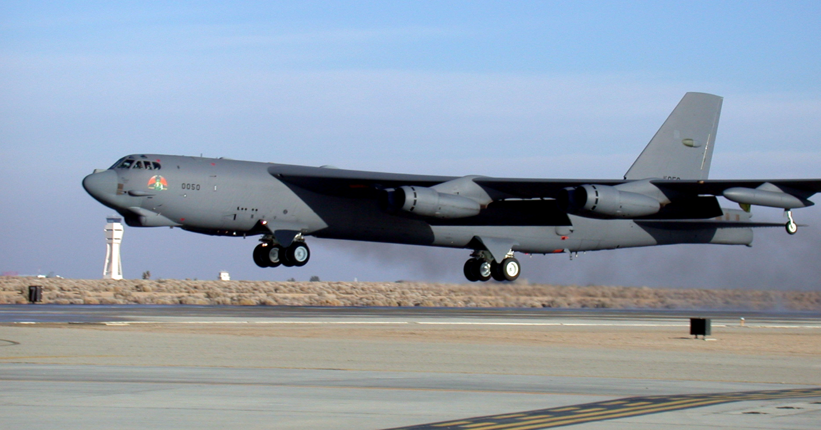 On June 15, a B-52 bomber reportedly crashed on the airfield at Edwards Air Force Base.