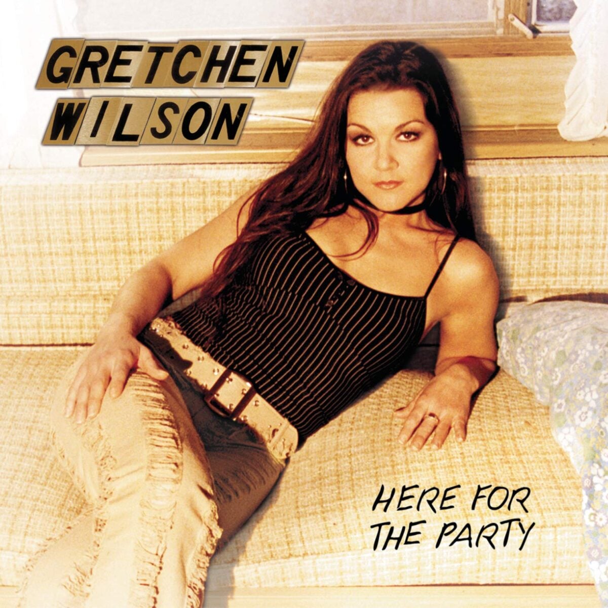 The cover art for the 2004 Gretchen Wilson album "Here for the Party"